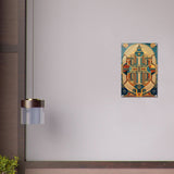 Da Vinci Geometric Modern Art - Acrylic Print - 40x60 cm / 16x24″ - 