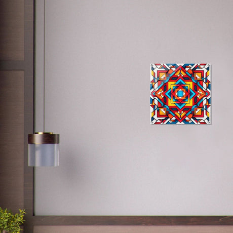 Da Vinci Geometric Modern Art - Acrylic Print - 50x50 cm / 20x20″ - 