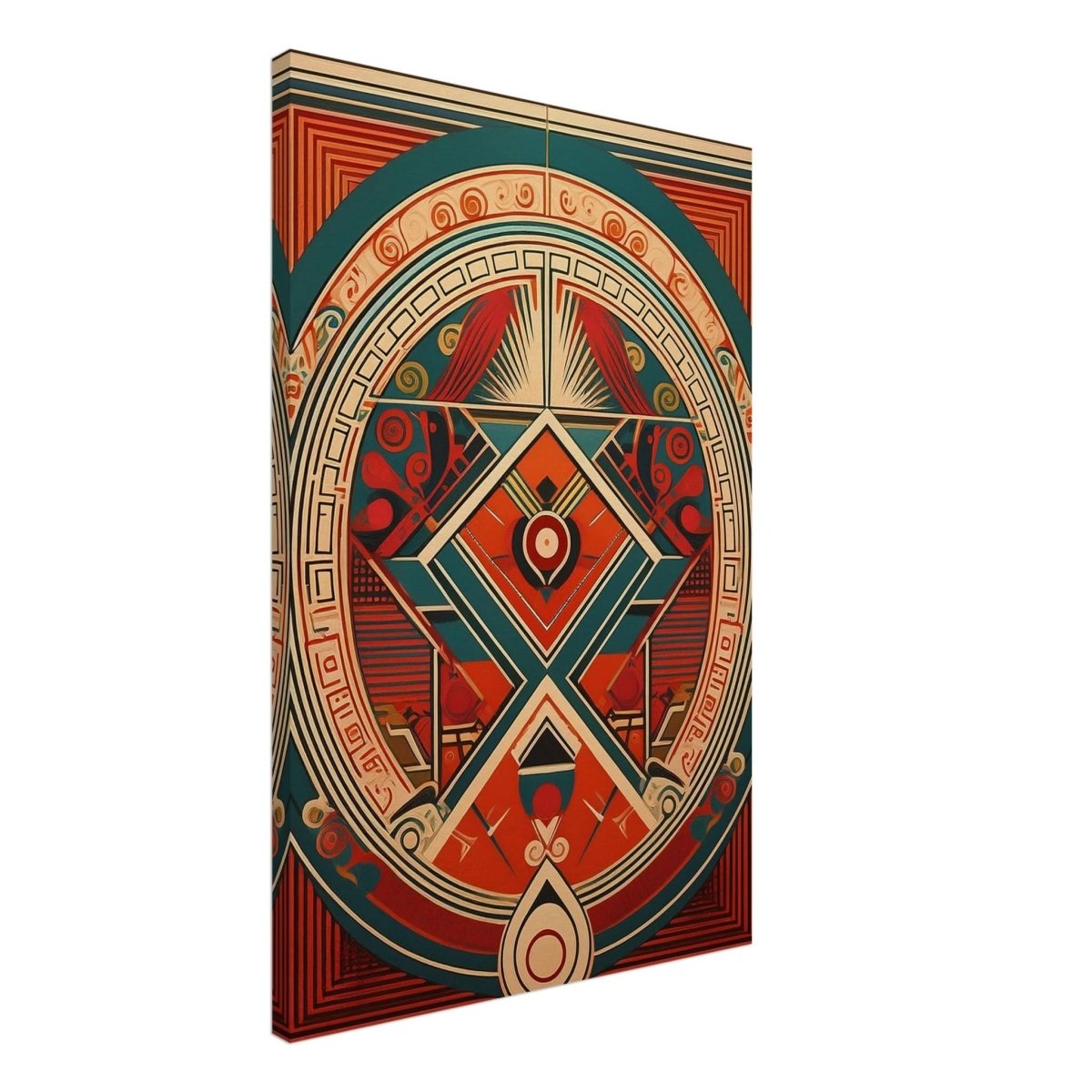 Da Vinci Geometric Modern Art - Canvas - 50x75 cm / 20x30″ - Slim