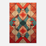 Da Vinci Geometric Modern Art - Aluminum Print - 30x45 cm / 12x18″ - 