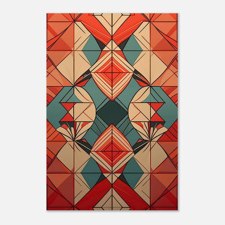 Da Vinci Geometric Modern Art - Aluminum Print - 30x45 cm / 12x18″ - 