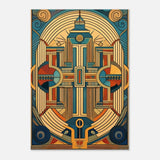 Da Vinci Geometric Modern Art - Aluminum Print - 70x100 cm / 28x40″ - 