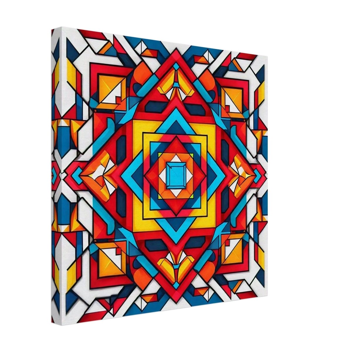 Da Vinci Geometric Modern Art - Canvas - 40x40 cm / 16x16″ - Slim