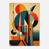 Da Vinci Geometric Modern Art - Aluminum Print - 70x100 cm / 28x40″ - 