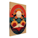 Da Vinci Geometric Modern Art - Canvas - 60x90 cm / 24x36″ - Thick