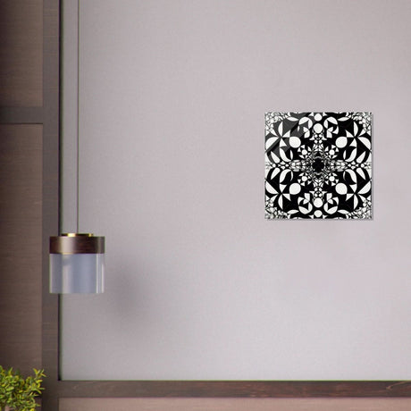 Da Vinci Geometric Modern Art - Acrylic Print - 50x50 cm / 20x20″ - 