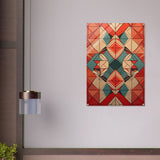 Da Vinci Geometric Modern Art - Acrylic Print - 70x100 cm / 28x40″ - 