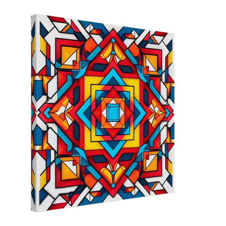 Da Vinci Geometric Modern Art - Canvas - 60x60 cm / 24x24″ - Thick