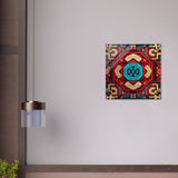 Da Vinci Geometric Modern Art - Acrylic Print - 60x60 cm / 24x24″ - 
