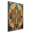 Da Vinci Geometric Modern Art - Canvas - 70x100 cm / 28x40″ - Slim