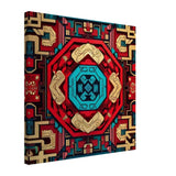 Da Vinci Geometric Modern Art - Canvas - 50x50 cm / 20x20″ - Slim