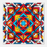 Da Vinci Geometric Modern Art - Aluminum Print - 50x50 cm / 20x20″ - 