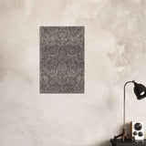 Da Vinci Geometric Wall art - Brushed Aluminum Print - 50x75 cm / 20x30″ - 