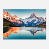 Da Vinci Landscape Nature Wall art print | Bachalpsee, Switzerland - Aluminum Print - 70x100 cm / 28x40″ - 