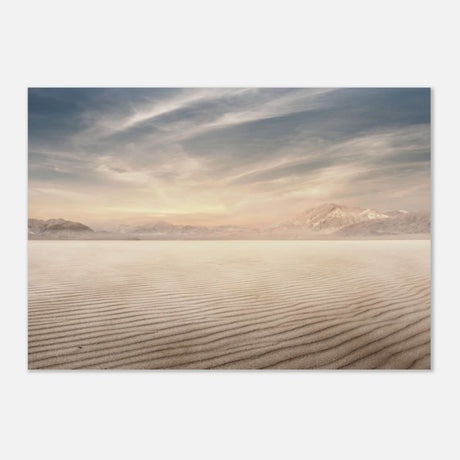 Da Vinci Landscape Nature Wall art print | Desert Sky - Aluminum Print - 70x100 cm / 28x40″ - 