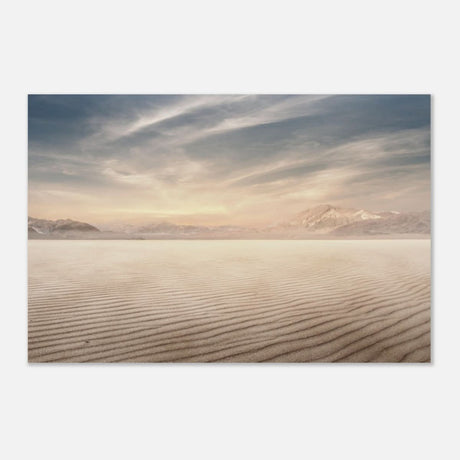 Da Vinci Landscape Nature Wall art print | Desert Sky - Aluminum Print - 60x90 cm / 24x36″ - 