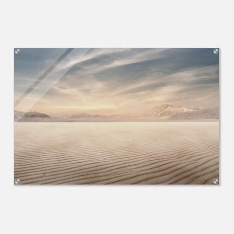 Da Vinci Landscape Nature Wall art print | Desert Sky - Acrylic Print - 60x90 cm / 24x36″ - 