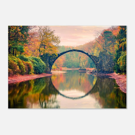 Da Vinci Landscape Nature Wall art print - Aluminum Print - 70x100 cm / 28x40″ - 