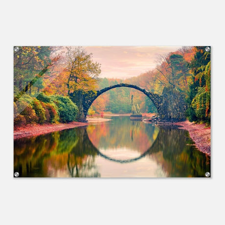 Da Vinci Landscape Nature Wall art print - Acrylic Print - 60x90 cm / 24x36″ - 