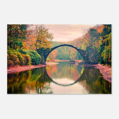 Da Vinci Landscape Nature Wall art print - Aluminum Print - 40x60 cm / 16x24″ - 