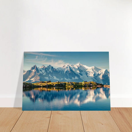 Da Vinci Landscape Nature Wall art print - Wood Prints - 60x90 cm / 24x36″ - 20 mm