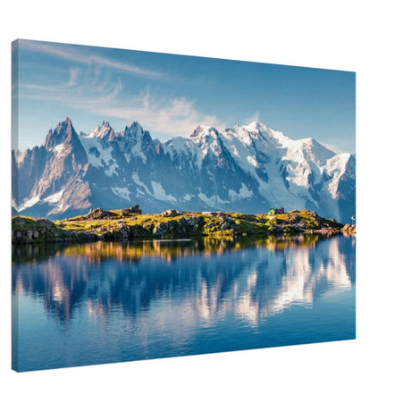 Da Vinci Landscape Nature Wall art print - Canvas - 70x100 cm / 28x40″ - Slim