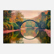 Da Vinci Landscape Nature Wall art print - Wood Prints - 70x100 cm / 28x40″ - 20 mm