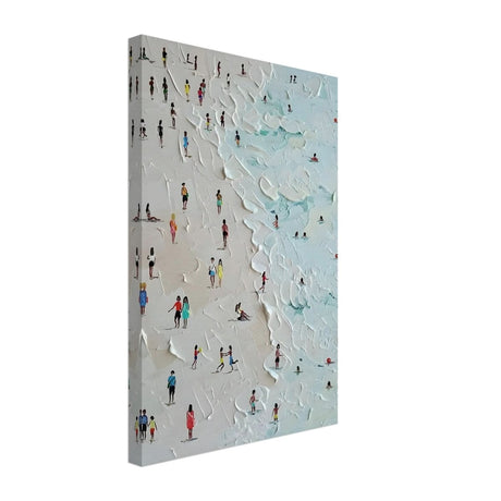 Da Vinci Minimalist Modern Art - Canvas - 30x45 cm / 12x18″ - Slim