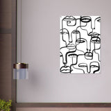 Da Vinci Minimalist Modern Art - Acrylic Print - 70x100 cm / 28x40″ - 