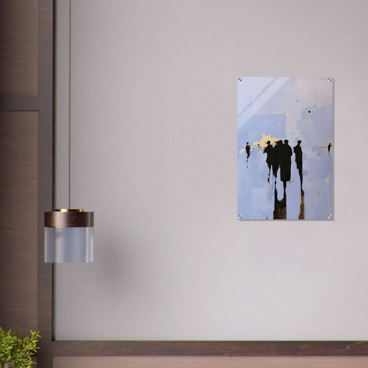Da Vinci Minimalist Modern Art - Acrylic Print - 50x75 cm / 20x30″ - 
