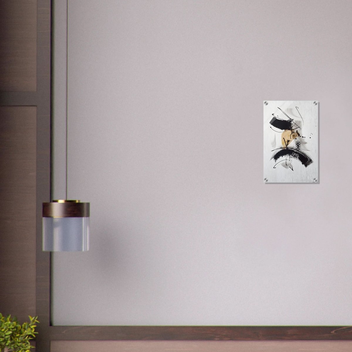 Da Vinci Minimalist Modern Art - Acrylic Print - 30x45 cm / 12x18″ - 