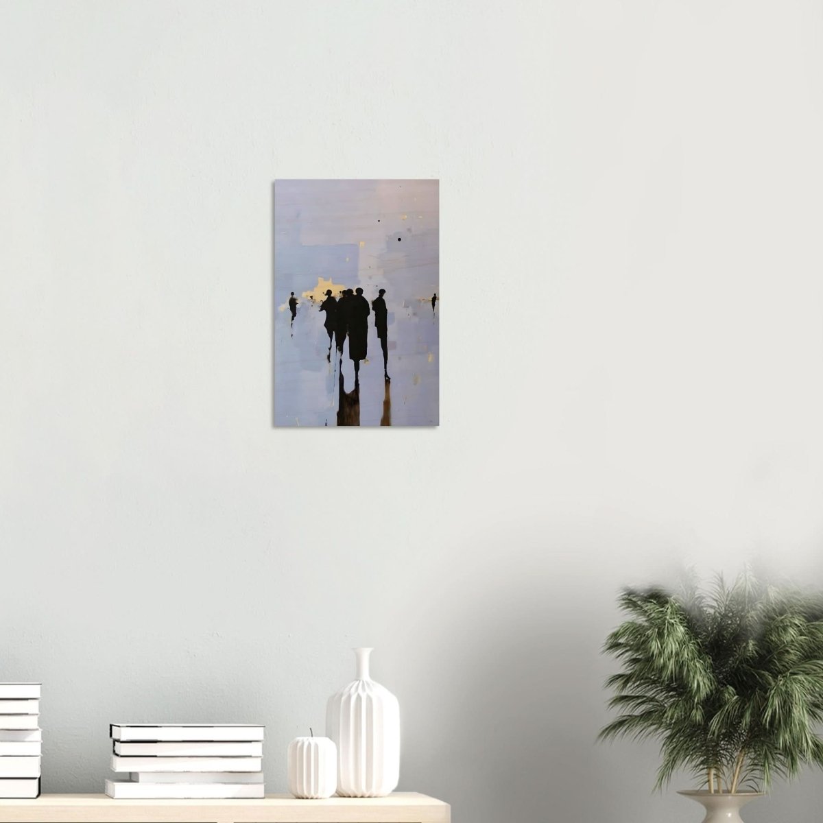 Da Vinci Minimalist Modern Art - Wood Prints - 30x45 cm / 12x18″ - 20 mm