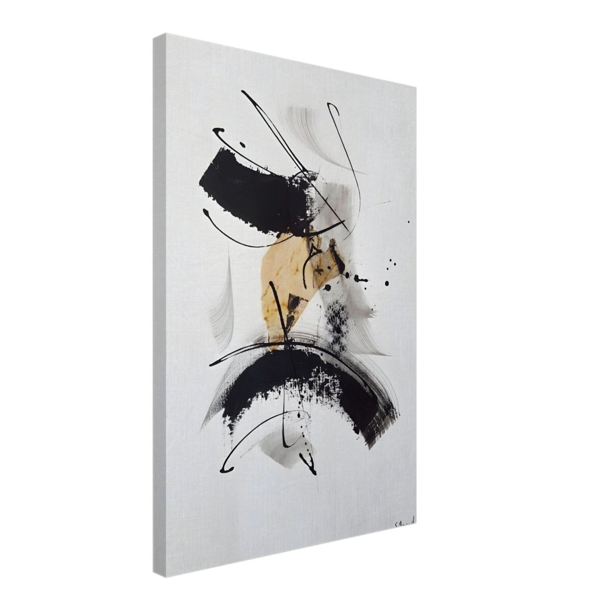 Da Vinci Minimalist Modern Art - Canvas - 40x60 cm / 16x24″ - Slim