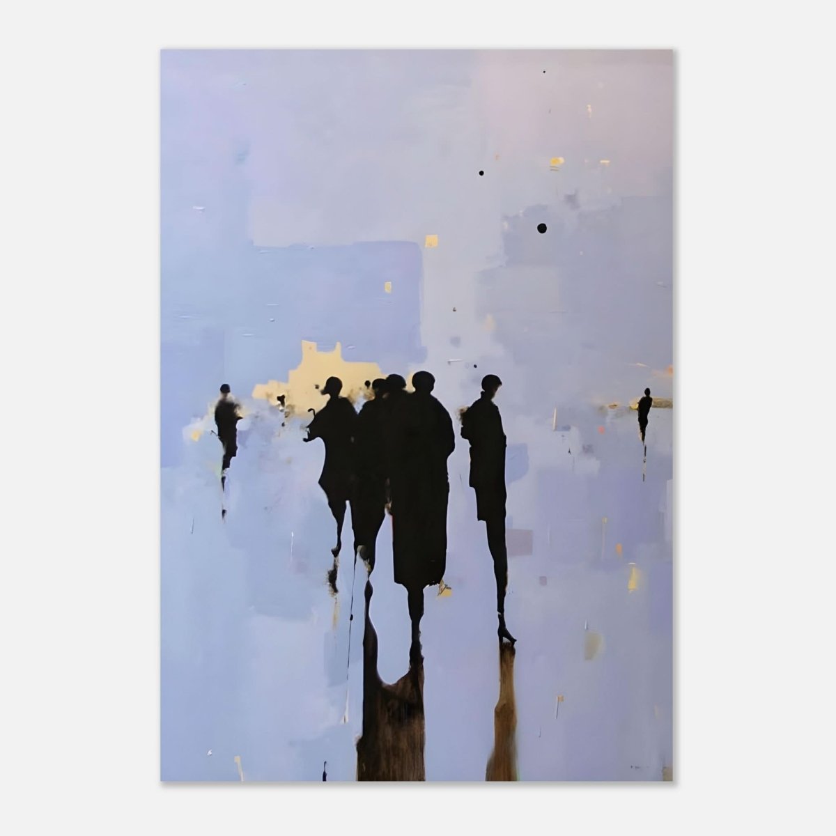 Da Vinci Minimalist Modern Art - Aluminum Print - 70x100 cm / 28x40″ - 