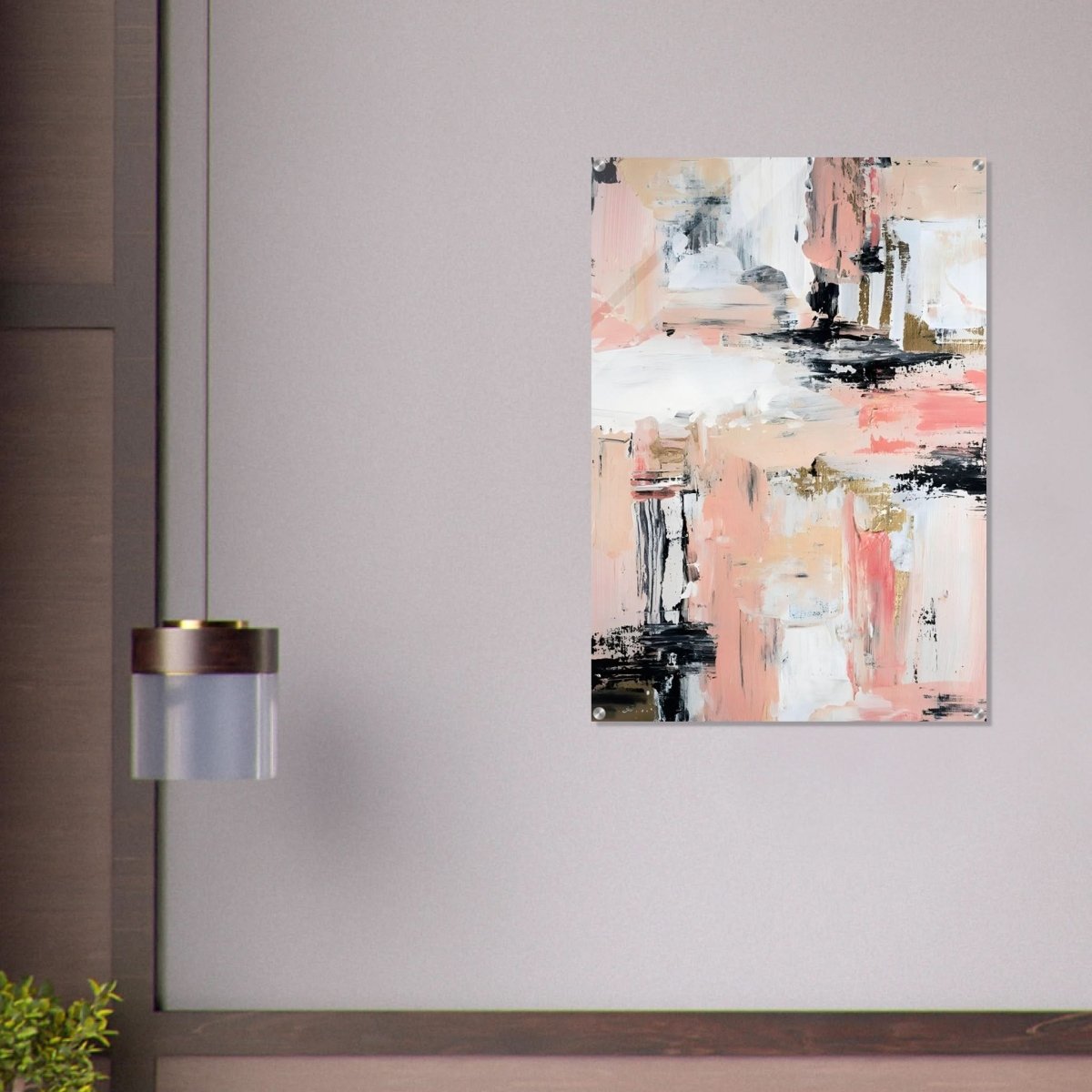 Da Vinci Minimalist Modern Art - Acrylic Print - 70x100 cm / 28x40″ - 