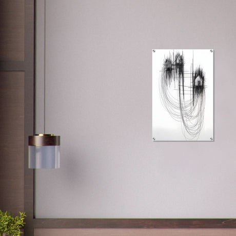 Da Vinci Minimalist Modern Art - Acrylic Print - 50x75 cm / 20x30″ - 