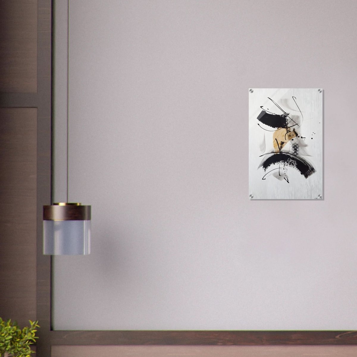 Da Vinci Minimalist Modern Art - Acrylic Print - 40x60 cm / 16x24″ - 