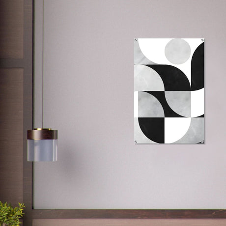 Da Vinci Minimalist Modern Art - Acrylic Print - 60x90 cm / 24x36″ - 