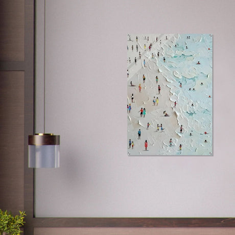 Da Vinci Minimalist Modern Art - Acrylic Print - 70x100 cm / 28x40″ - 