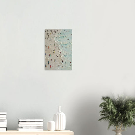 Da Vinci Minimalist Modern Art - Wood Prints - 30x45 cm / 12x18″ - 10 mm