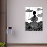 Da Vinci Minimalist Modern Art - Acrylic Print - 70x100 cm / 28x40″ - 