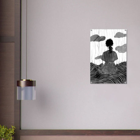 Da Vinci Minimalist Modern Art - Acrylic Print - 50x75 cm / 20x30″ - 