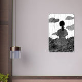 Da Vinci Minimalist Modern Art - Acrylic Print - 60x90 cm / 24x36″ - 
