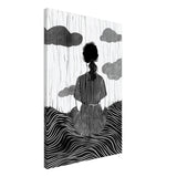Da Vinci Minimalist Modern Art - Canvas - 50x75 cm / 20x30″ - Slim