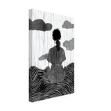 Da Vinci Minimalist Modern Art - Canvas - 30x45 cm / 12x18″ - Thick
