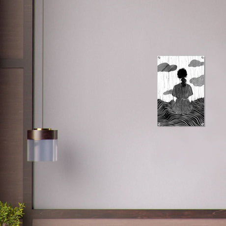 Da Vinci Minimalist Modern Art - Acrylic Print - 40x60 cm / 16x24″ - 