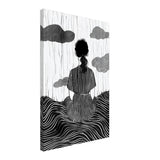 Da Vinci Minimalist Modern Art - Canvas - 40x60 cm / 16x24″ - Slim