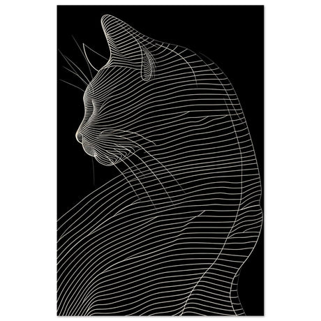 Da Vinci Minimalist Modern wall art print - Wood Prints - 40x60 cm / 16x24″ - 