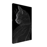 Da Vinci Minimalist Modern wall art print - Canvas - 30x45 cm / 12x18″ - 