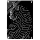 Da Vinci Minimalist Modern wall art print - Acrylic Print - 30x45 cm / 12x18″ - 